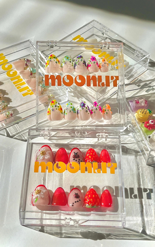 Lucky Scoop Press On Nail Bundle - 30 PC Press On Nail Set - MoonlitCrafterz