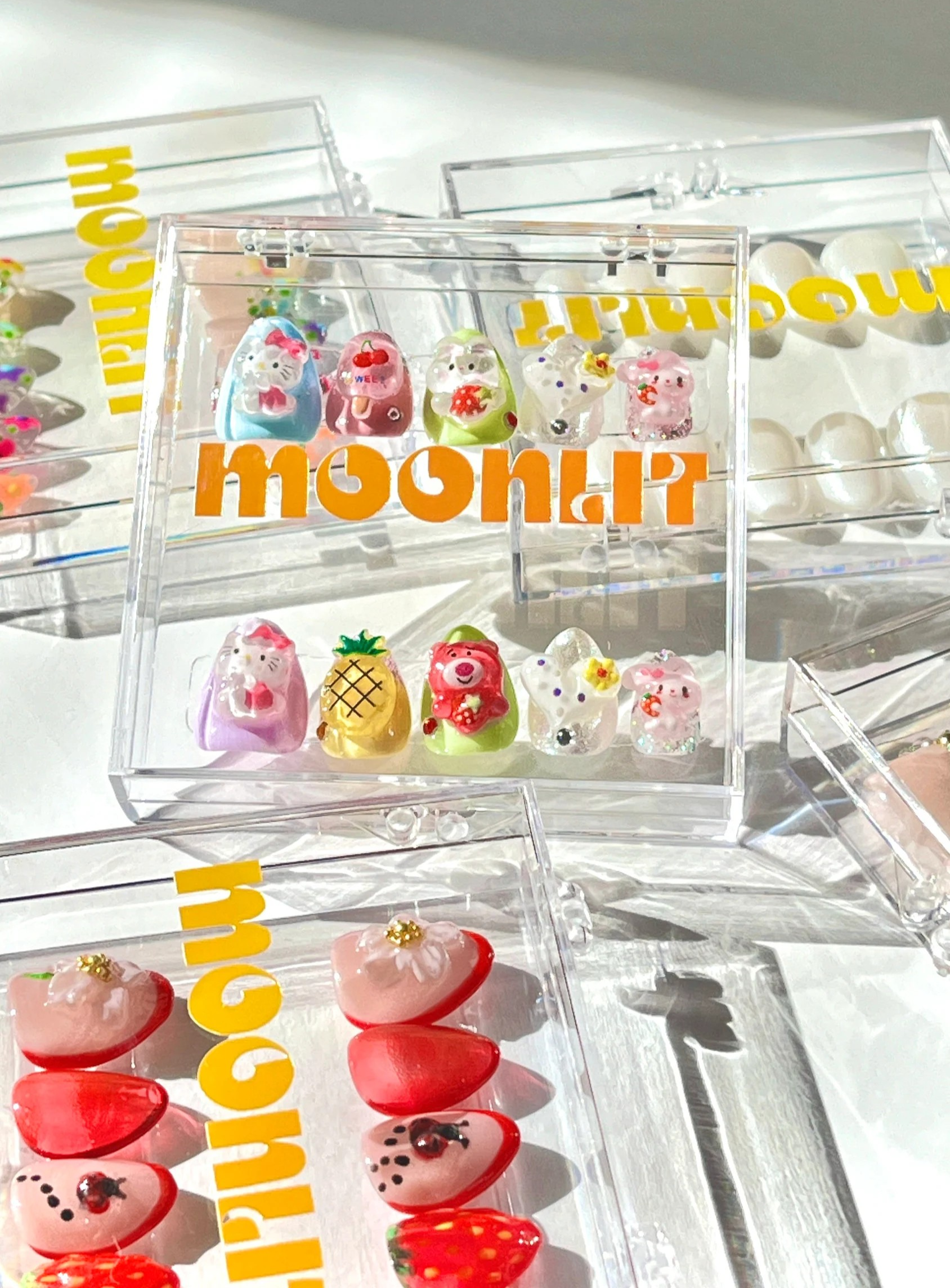 Lucky Scoop Press On Nail Bundle - 20 Piece Press On Nail Set - MoonlitCrafterz