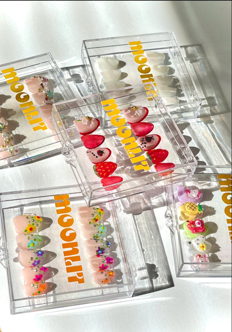 Lucky Scoop Press On Nail Bundle - 20 Piece Press On Nail Set - MoonlitCrafterz