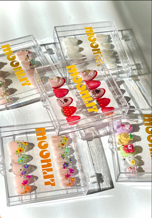 Lucky Scoop Press On Nail Bundle - 20 Piece Press On Nail Set - MoonlitCrafterz