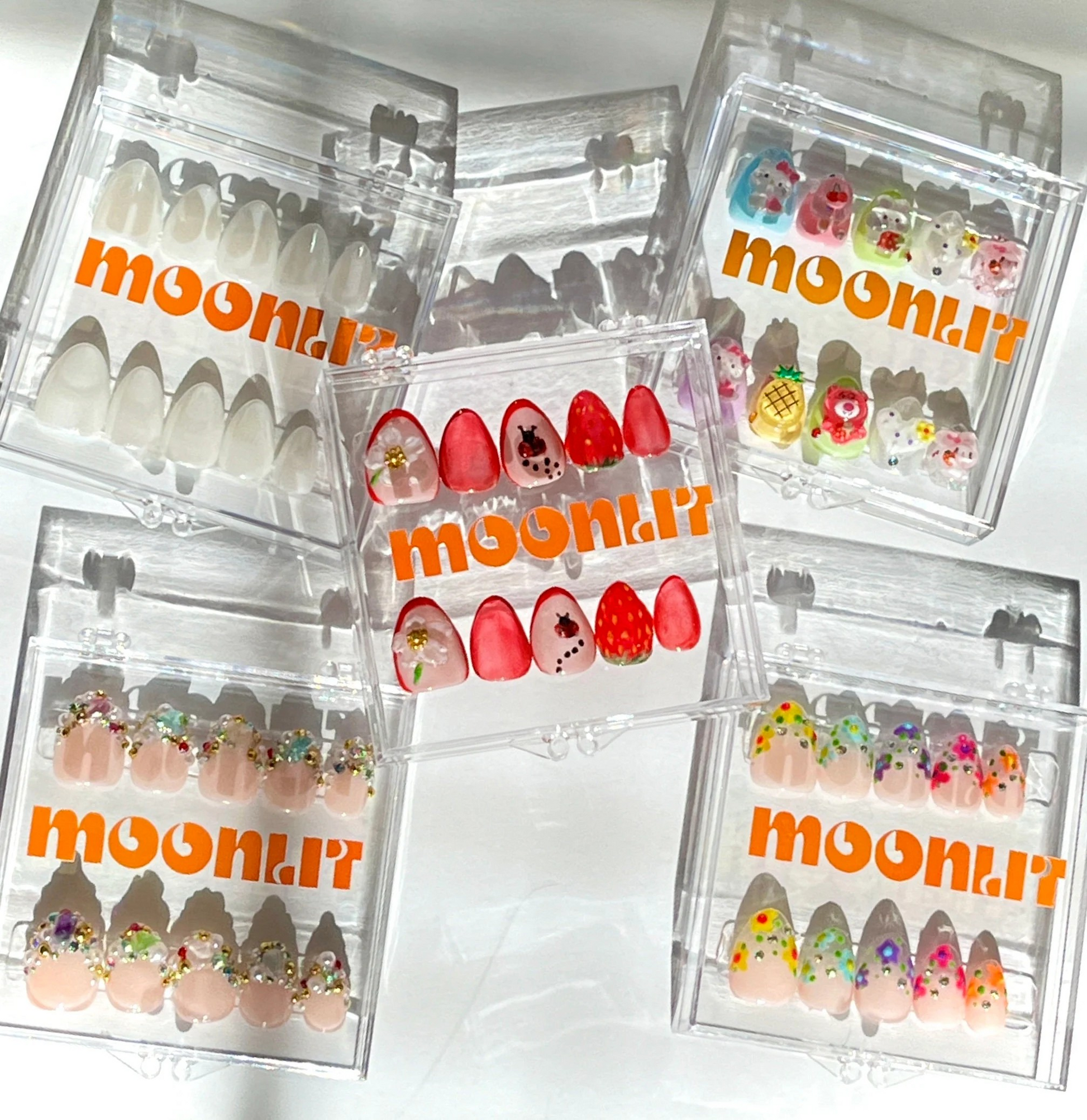 Lucky Scoop Press On Nail Bundle - 20 Piece Press On Nail Set - MoonlitCrafterz