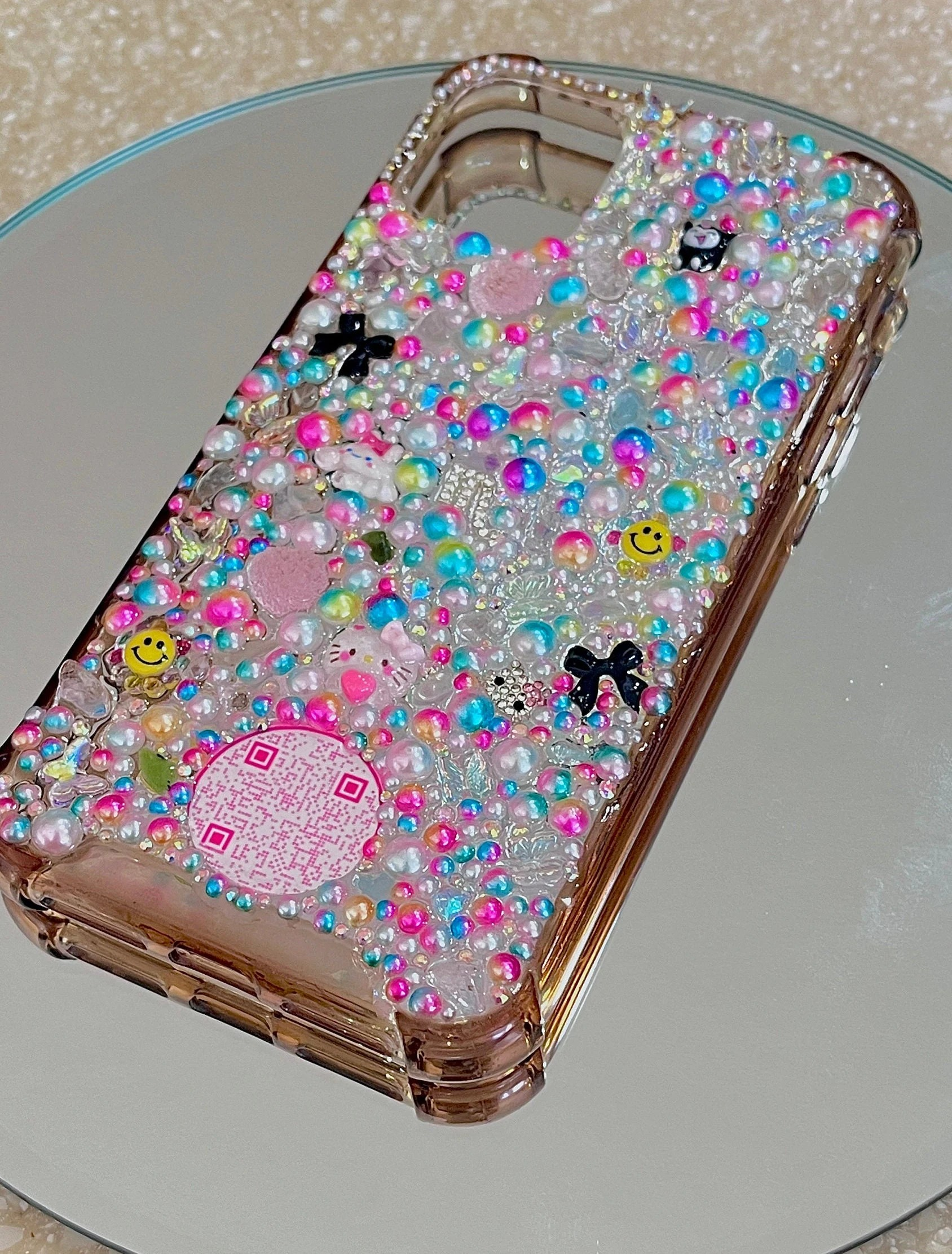 Clear Horoscope Junk Phone Case - MoonlitCrafterz