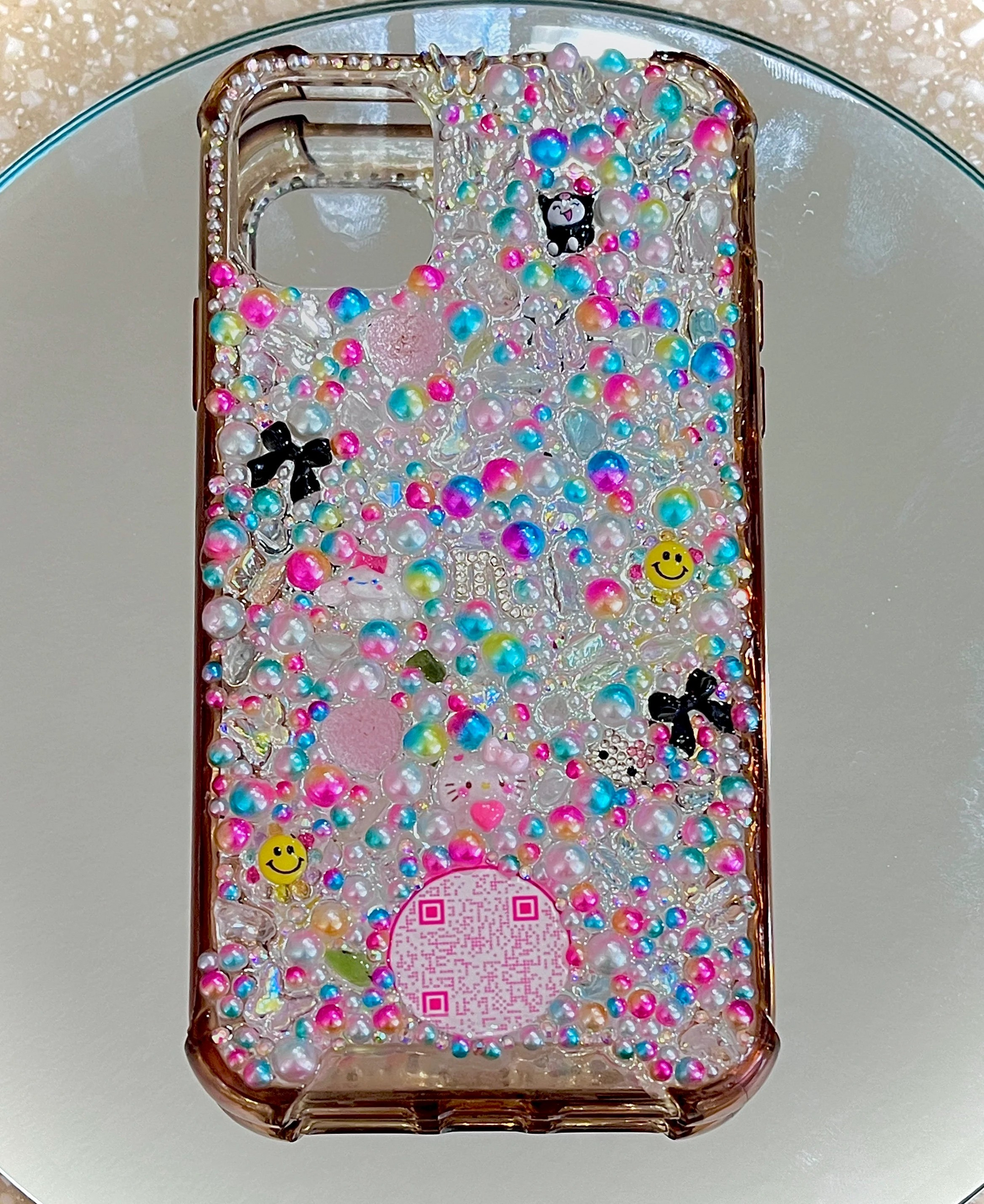 Clear Horoscope Junk Phone Case - MoonlitCrafterz