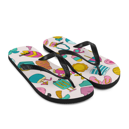 Summer Vacation Beach Flip Flops - MoonlitCrafterz